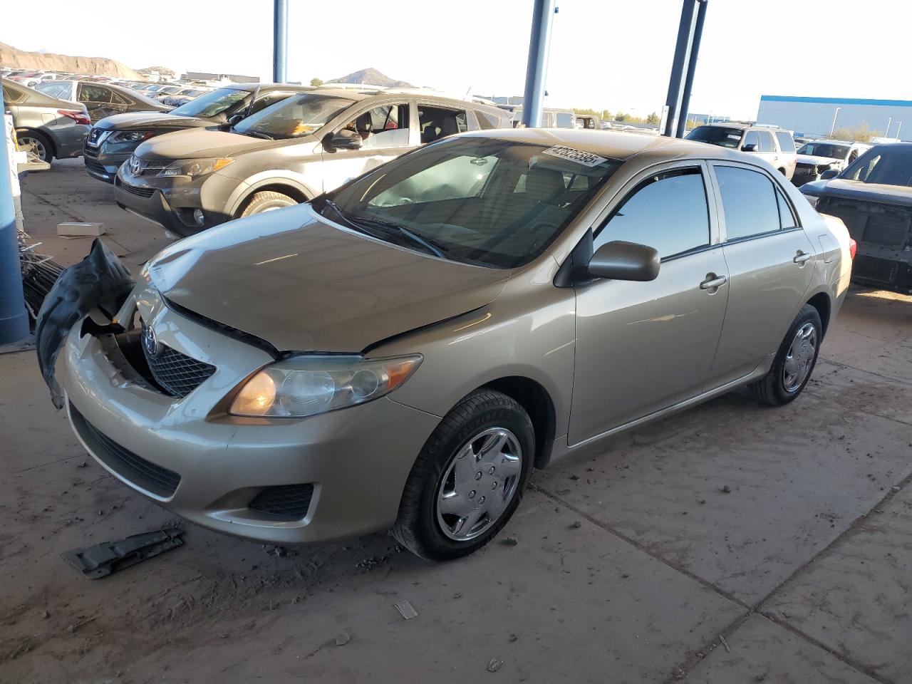 2009 Toyota Corolla VIN 1NXBU40E29Z040744