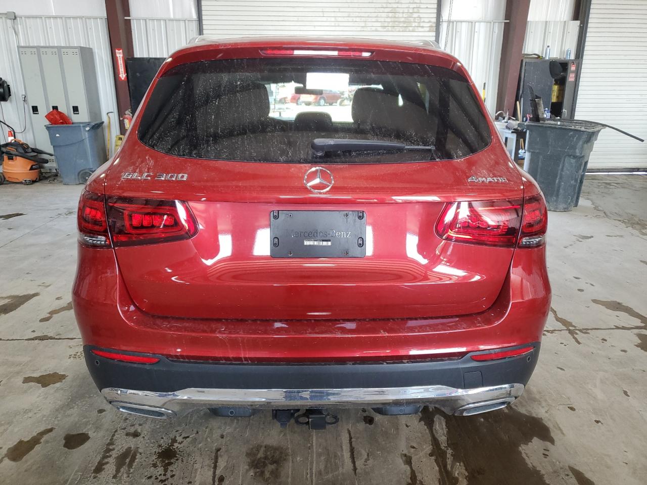2020 Mercedes-Benz GLC VIN WDC0G8EB7LF730875 Copart auction photo, side / front end damage thumbnail 6