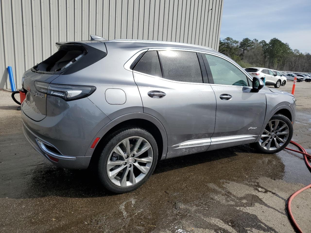 2022 Buick Envision VIN LRBFZRR46ND020181 Copart auction photo, top/roof / water/flood damage thumbnail 3