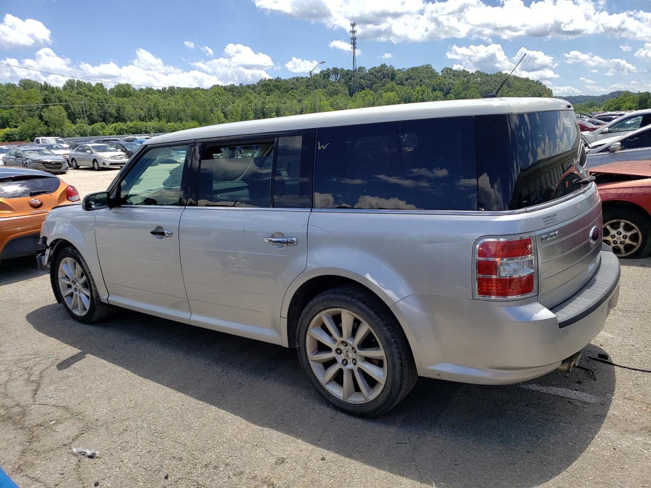 2012 Ford Flex VIN 2FMGK5DC4CBD00360 Copart auction photo, front end / rear end damage thumbnail 2