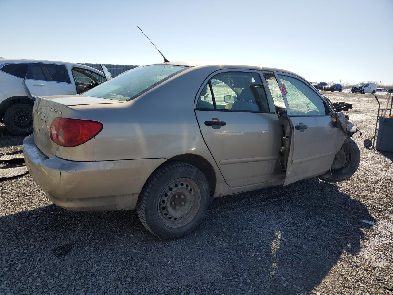2008 Toyota Corolla VIN 2T1BR32E58C935430 Copart auction photo, biohazard/chemical / all over damage thumbnail 3