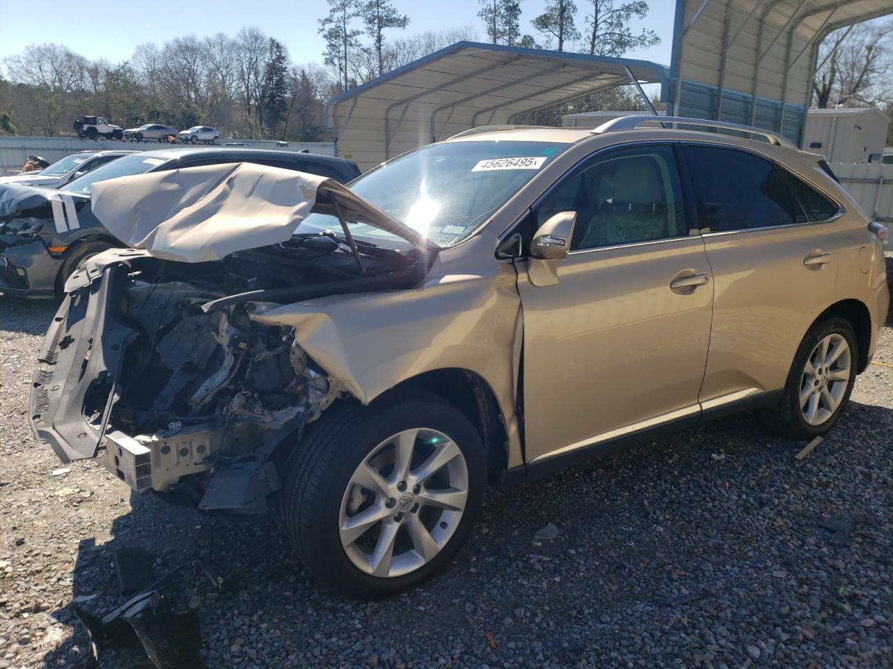 2010 Lexus RX VIN 2T2BK1BA7AC050654