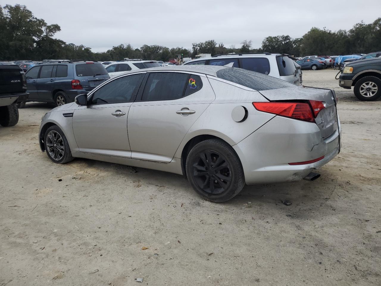 2012 KIA Optima VIN 5XXGN4A72CG048797 Copart auction photo, front end / rear end damage thumbnail 2
