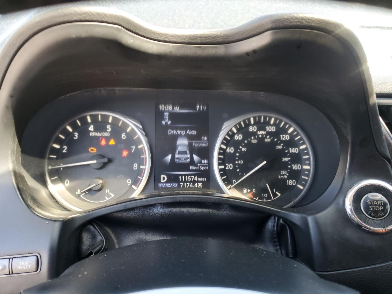 2018 Infiniti Q50 VIN JN1EV7AR0JM430556 Copart auction photo, front end damage thumbnail 9