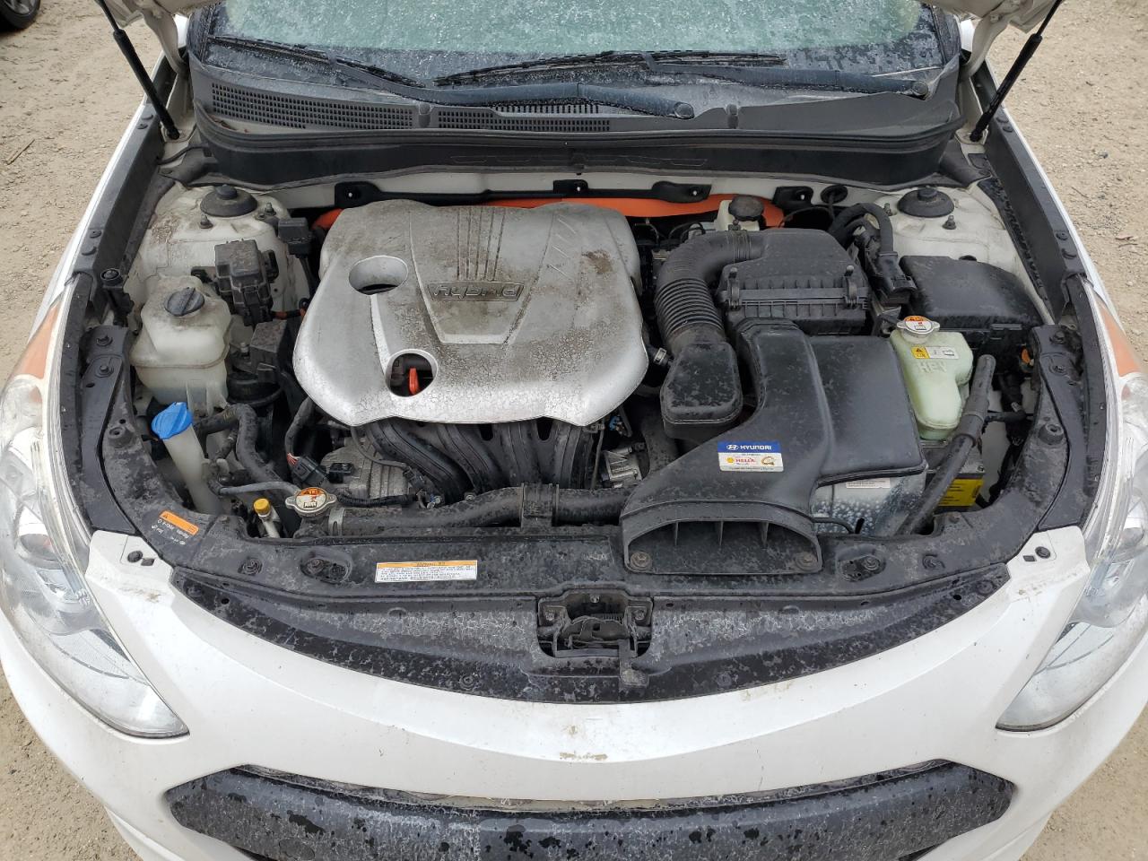 2015 Hyundai Sonata VIN KMHEC4A4XFA129738 Copart auction photo, water/flood damage thumbnail 11