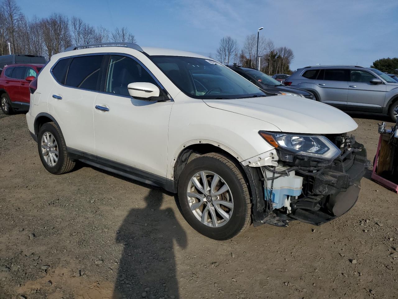 2018 Nissan Rogue VIN KNMAT2MV0JP548473 Copart auction photo, front end / all over damage thumbnail 4