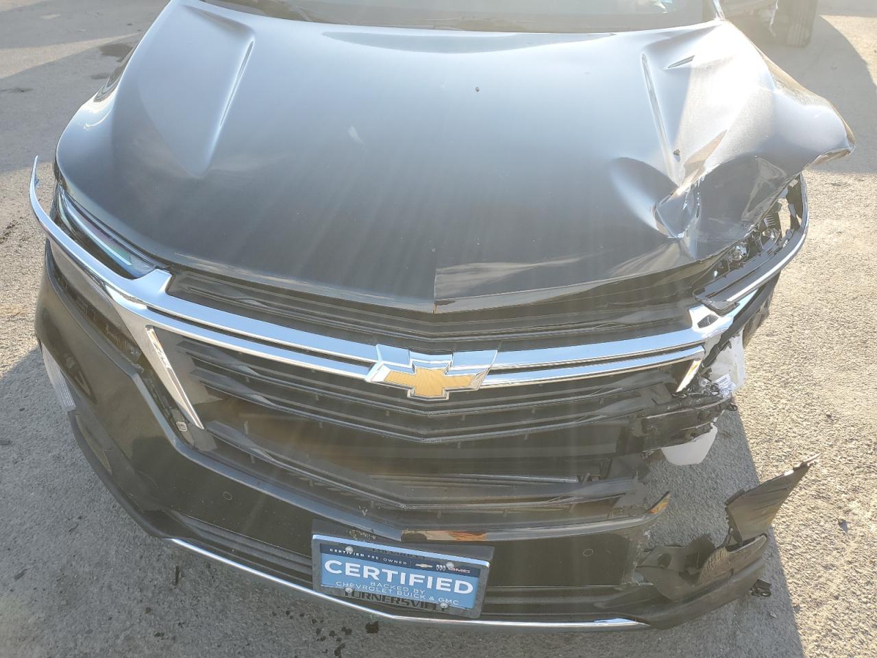 2022 Chevrolet Equinox VIN 2GNAXKEV5N6103856 Copart auction photo, front end damage thumbnail 12
