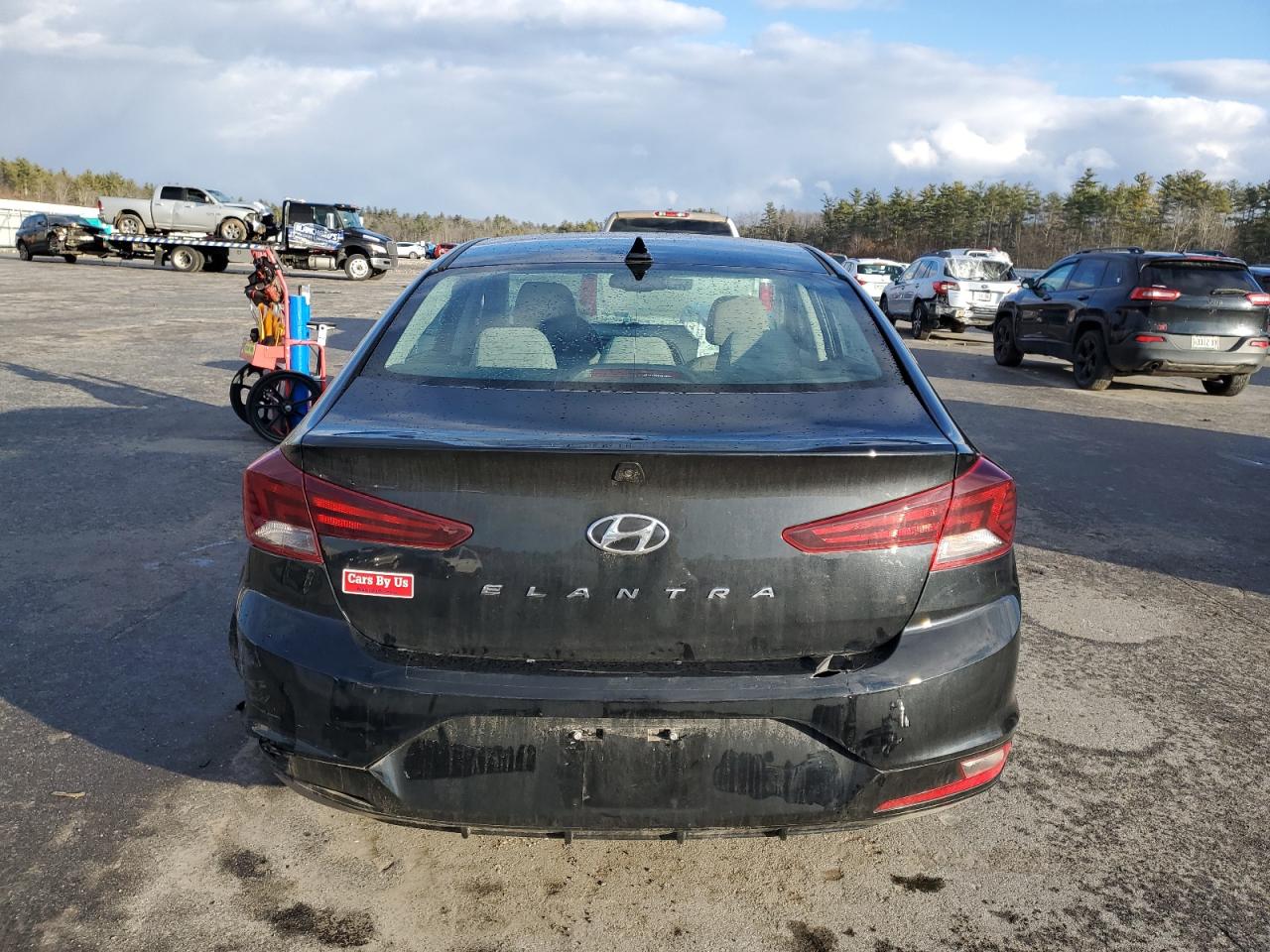 2020 Hyundai Elantra VIN 5NPD84LF4LH592298 Copart auction photo, all over damage thumbnail 6