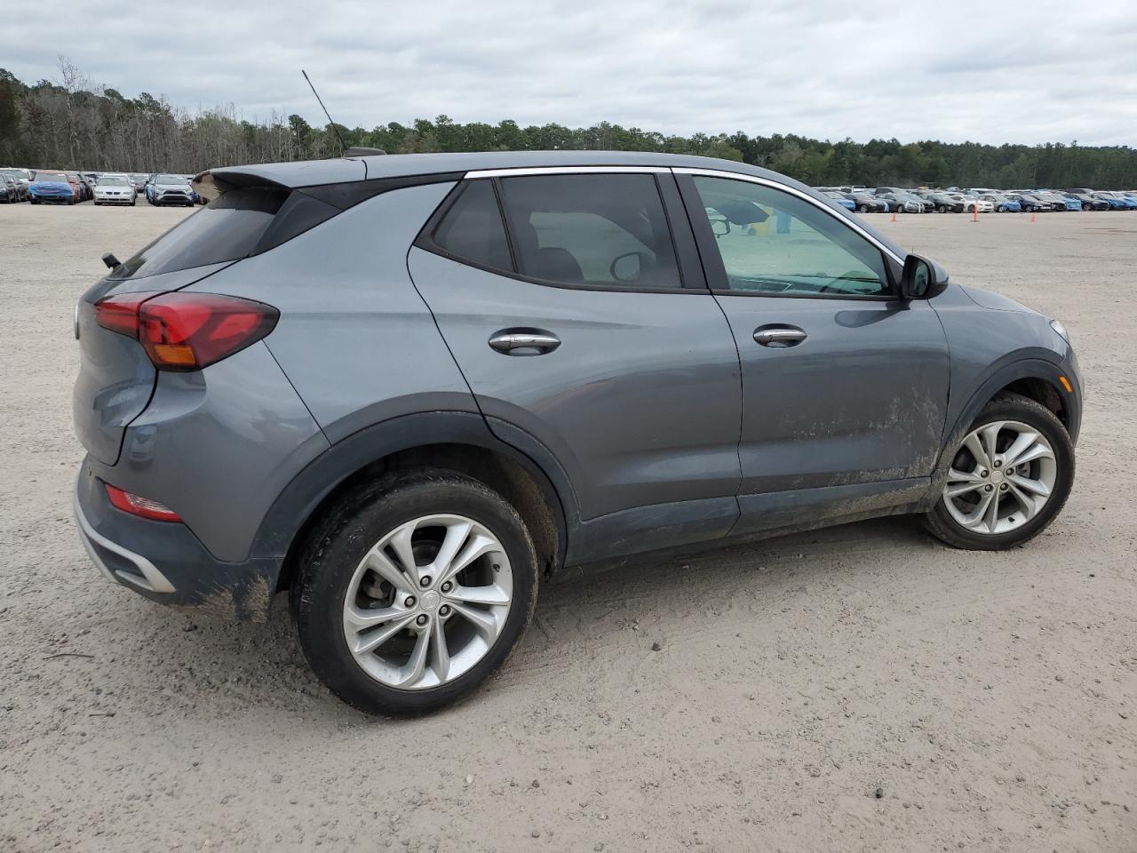 2021 Buick Encore VIN KL4MMBS25MB043477 Copart auction photo, all over damage thumbnail 3