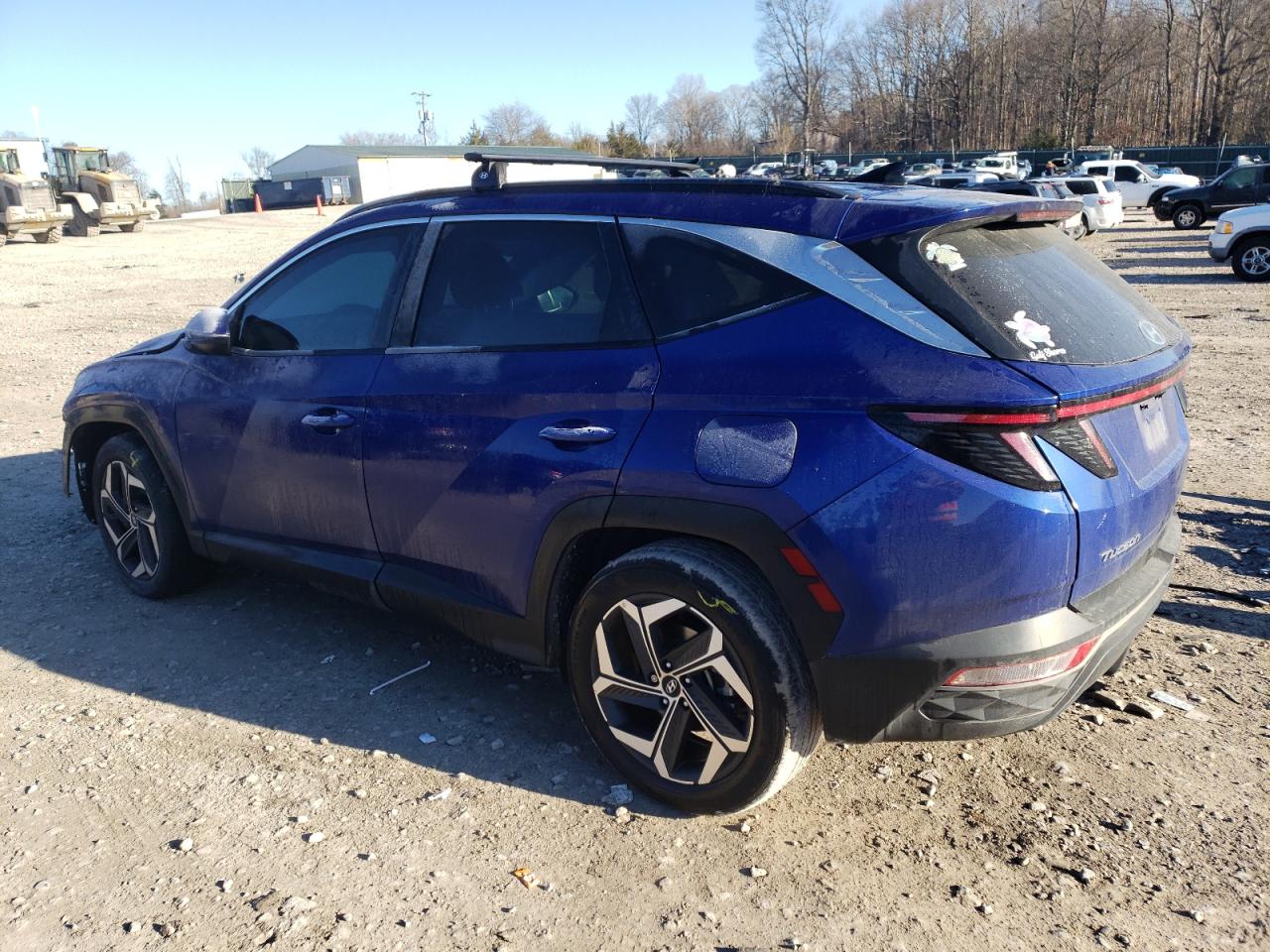 2023 Hyundai Tucson VIN 5NMJF3AE5PH207217 Copart auction photo, front end / side damage thumbnail 2