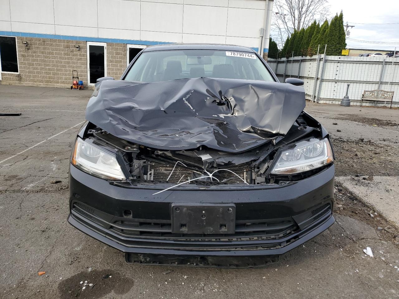 2017 Volkswagen Jetta VIN 3VWDB7AJ6HM348757 Copart auction photo, front end / minor dent/scratches damage thumbnail 5