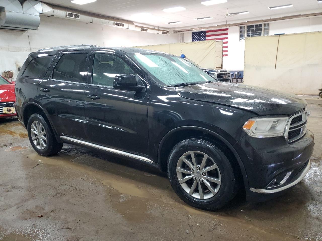 2018 Dodge Durango VIN 1C4RDJAG5JC372429 Copart auction photo, front end / side damage thumbnail 4