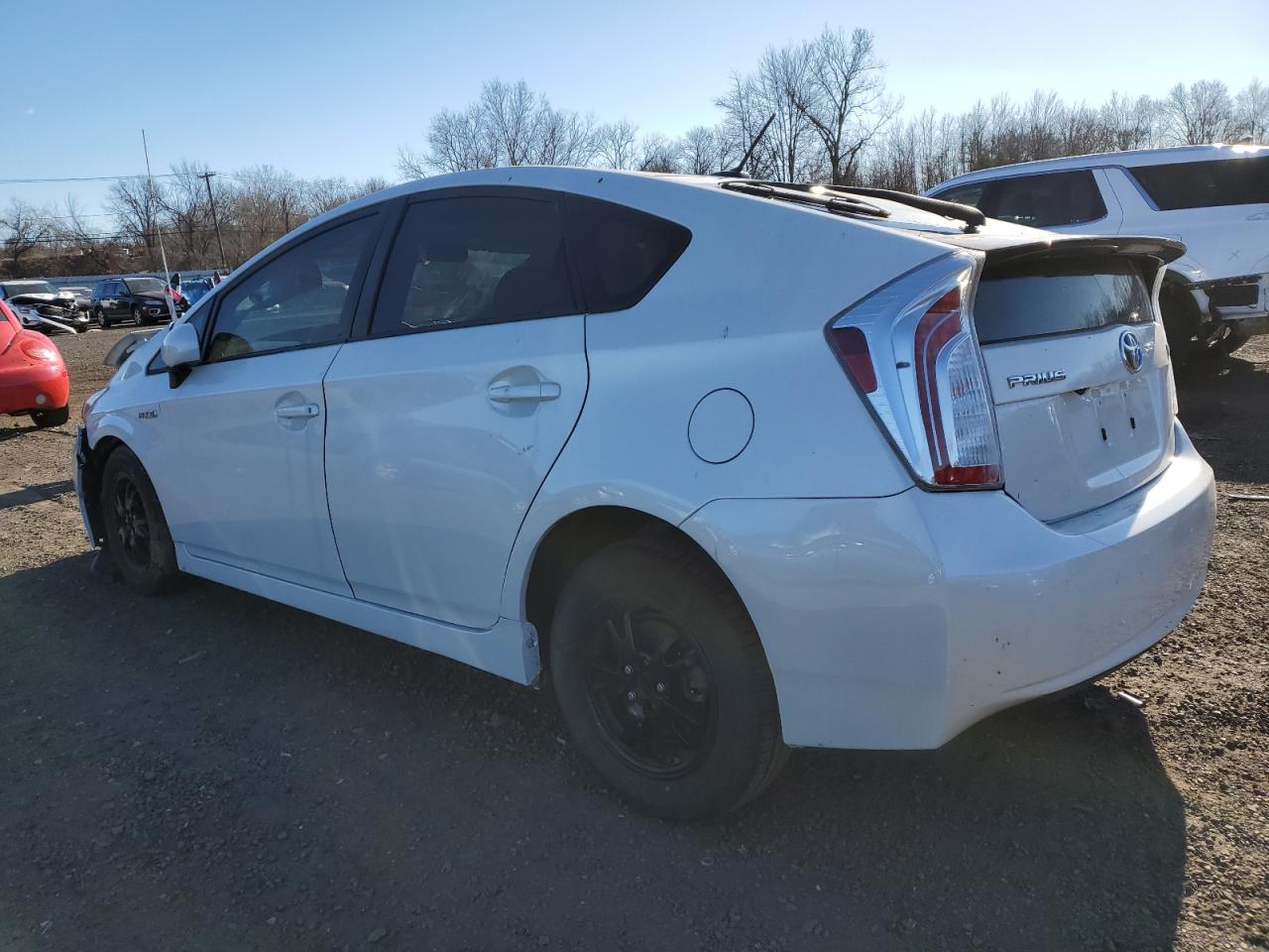 2014 Toyota Prius VIN JTDKN3DU2E0359754 Copart auction photo, front end damage thumbnail 2