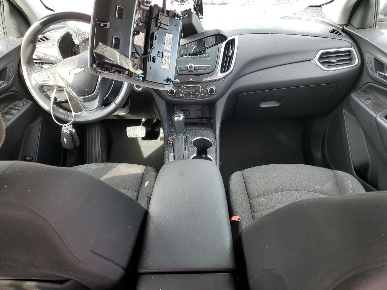 2018 Chevrolet Equinox VIN 2GNAXJEV7J6308860 Copart auction photo, top/roof damage thumbnail 8
