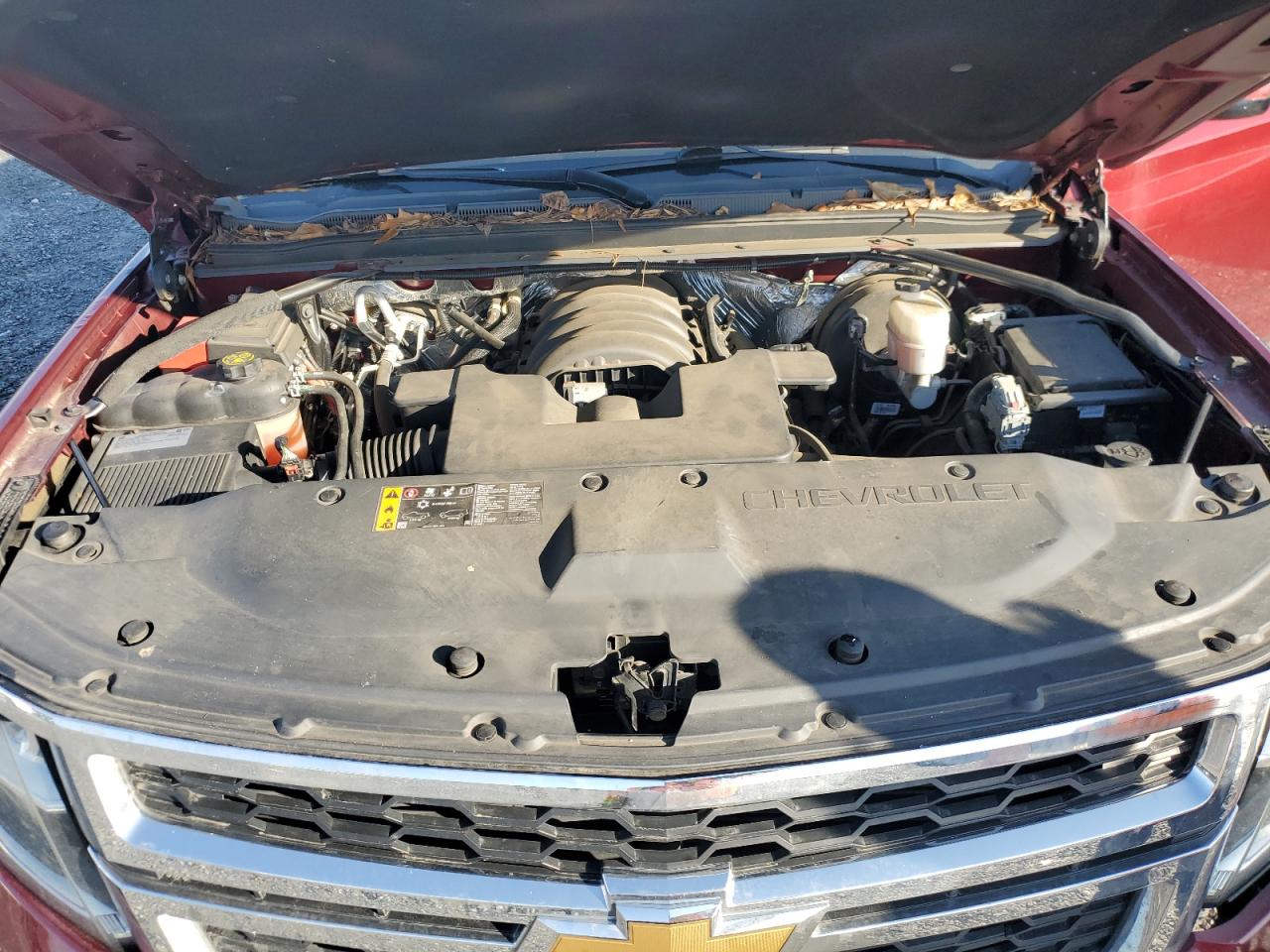 2017 Chevrolet Tahoe VIN 1GNSKBKCXHR376144 Copart auction photo, side / rear end damage thumbnail 14