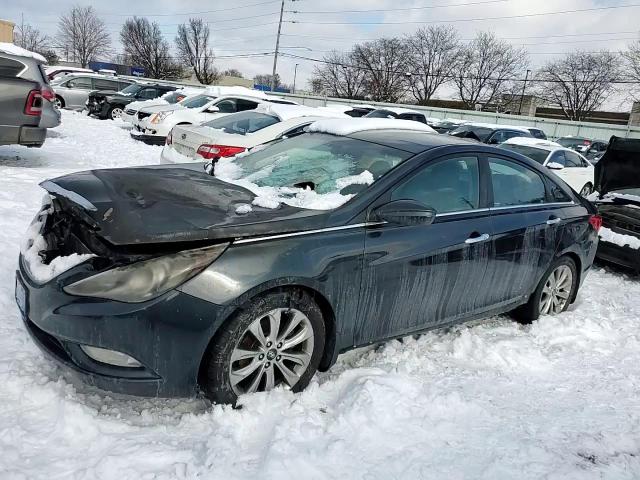 2013 Hyundai Sonata VIN 5NPEC4AC1DH606008 Copart auction photo, burn - engine damage thumbnail 10