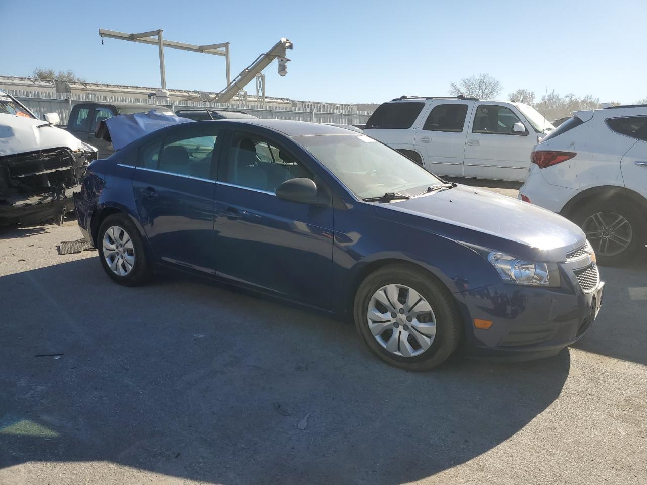 2012 Chevrolet Cruze VIN 1G1PC5SH5C7337970 Copart auction photo, rear end damage thumbnail 4