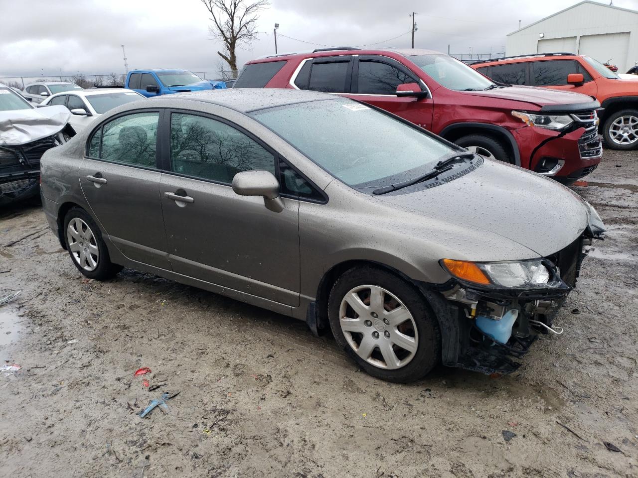 2006 Honda Civic VIN 1HGFA16546L051400 Copart auction photo, front end / minor dent/scratches damage thumbnail 4