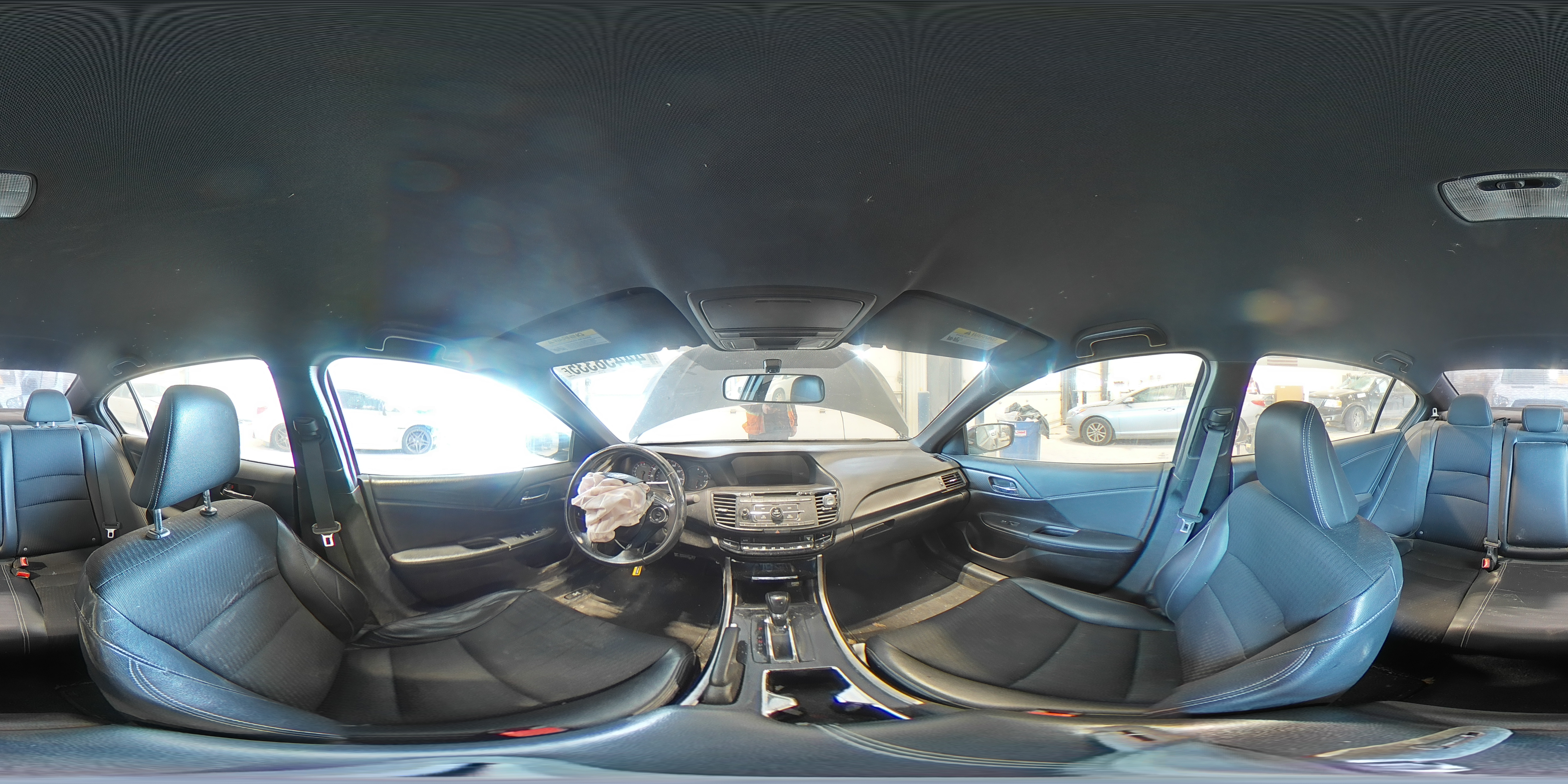 2016 Honda Accord VIN 1HGCR2F5XGA035104 Copart auction photo, front end damage thumbnail 13
