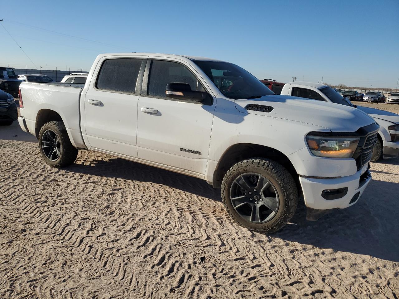 2021 RAM 1500 VIN 1C6SRFFT2MN576210 Copart auction photo, front end damage thumbnail 4