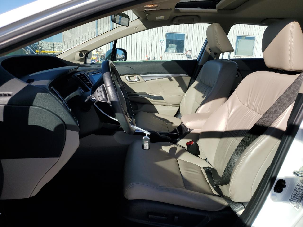 2014 Honda Civic VIN 19XFB2F98EE057258 Copart auction photo, front end / rear end damage thumbnail 7