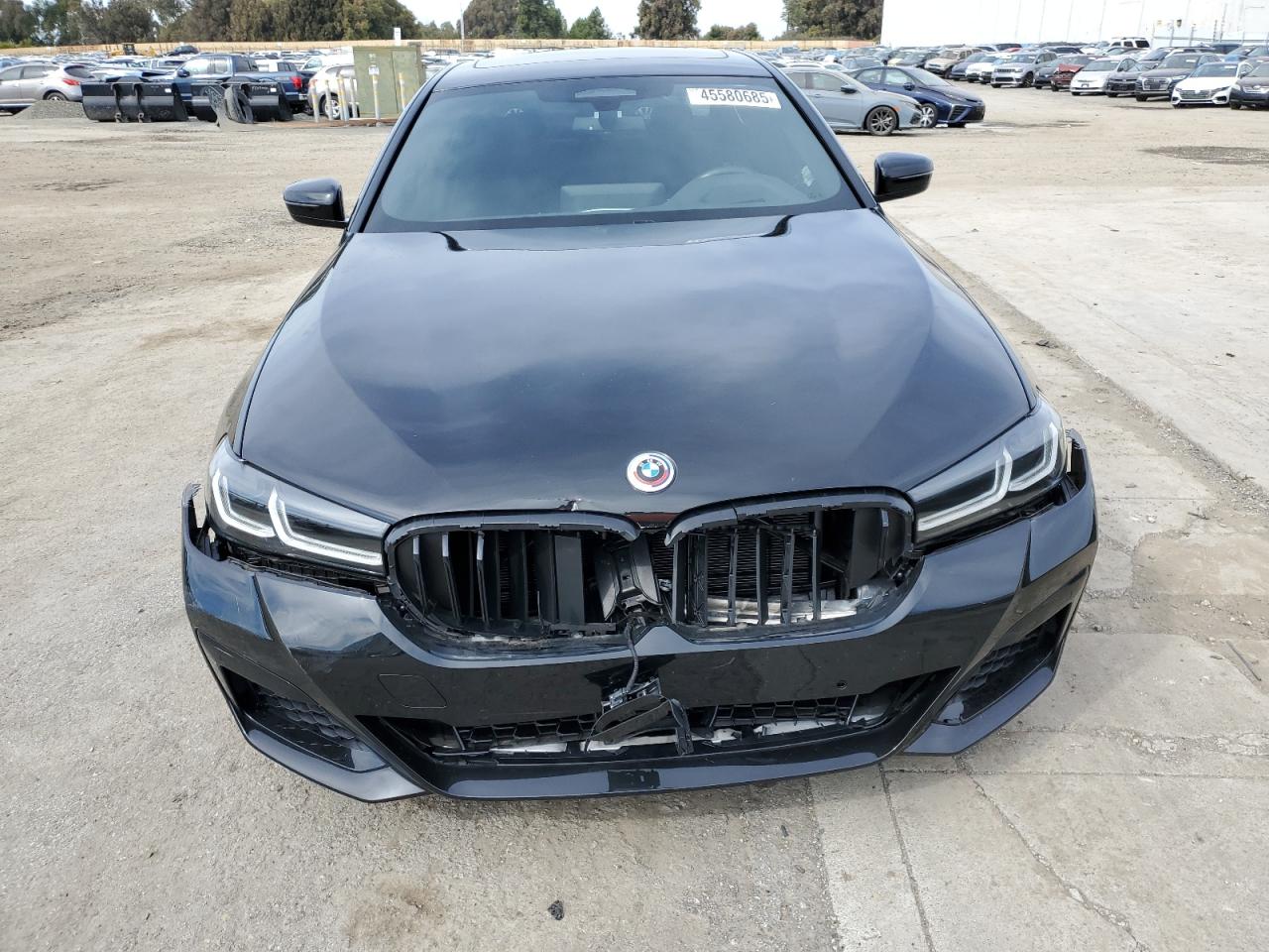 2023 BMW M5 VIN WBA13BK0XPCM98878 Copart auction photo, rear end / front end damage thumbnail 5