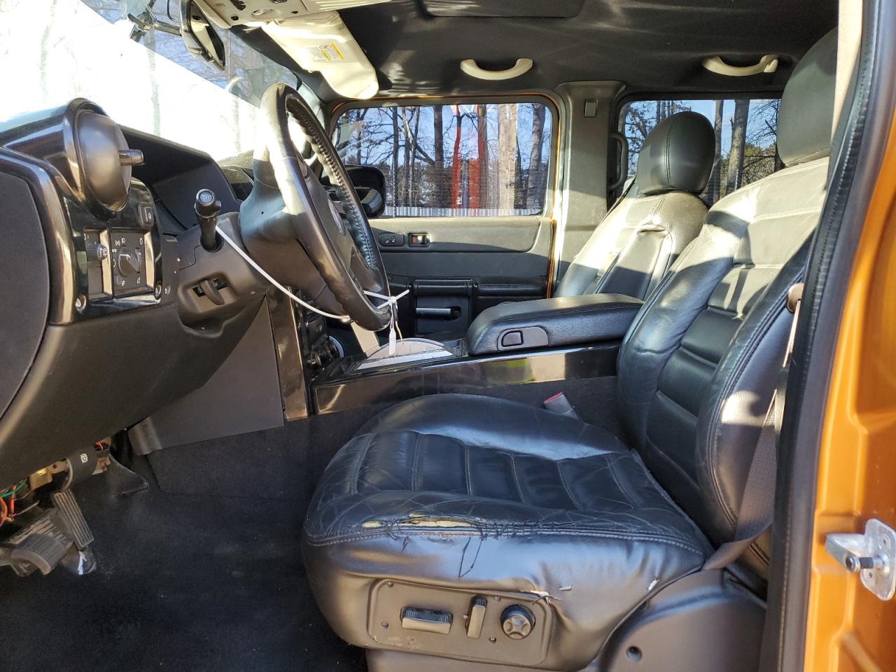2006 Hummer H2 VIN 5GRGN23UX6H115160 Copart auction photo, front end / all over damage thumbnail 7