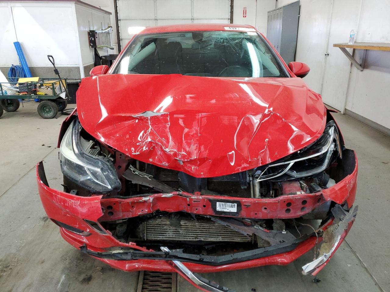 2016 Chevrolet Cruze VIN 1G1BG5SM5G7304601 Copart auction photo, front end / side damage thumbnail 5