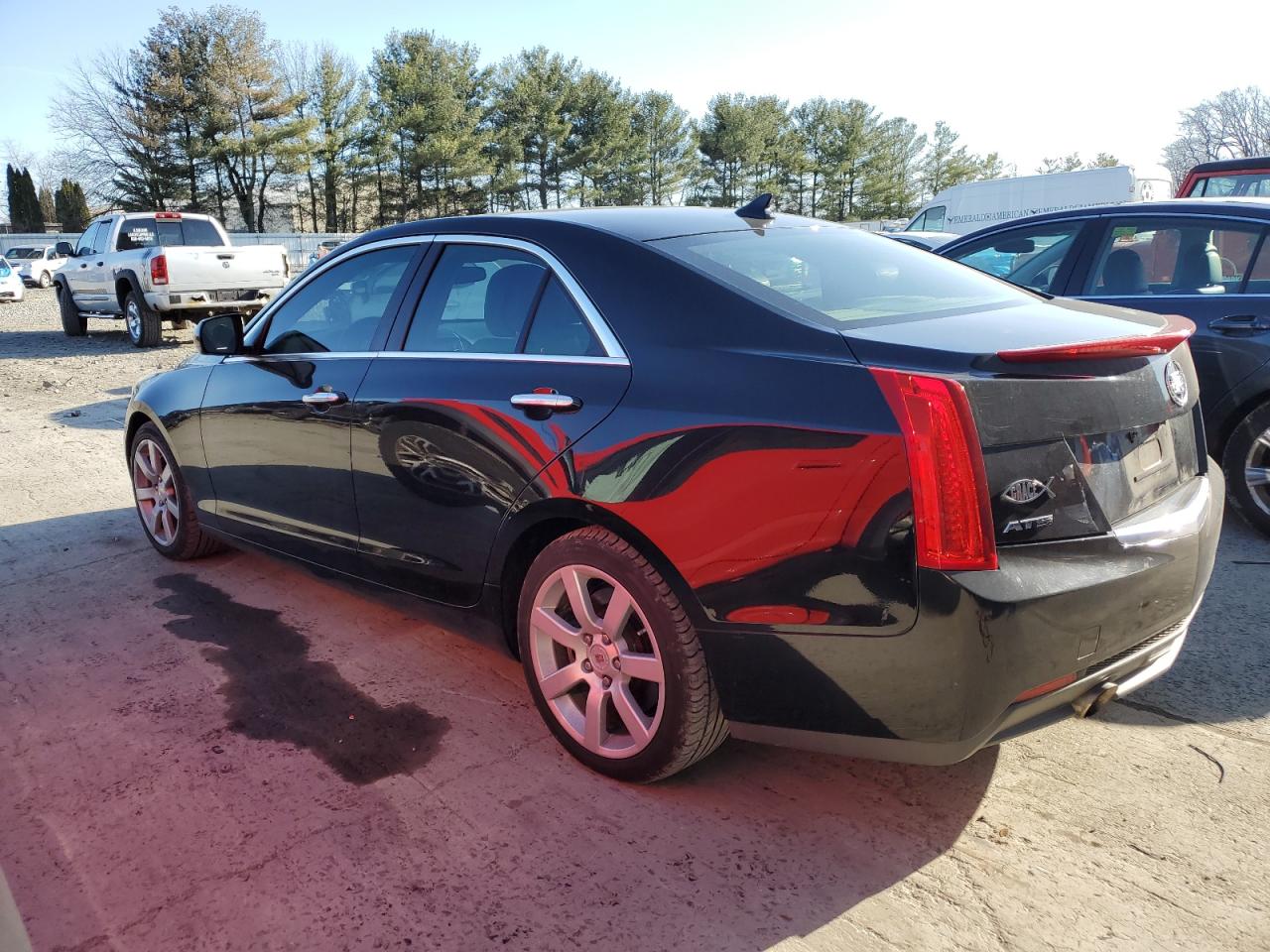 2013 Cadillac ATS VIN 1G6AA5RA3D0120670 Copart auction photo, front end damage thumbnail 2