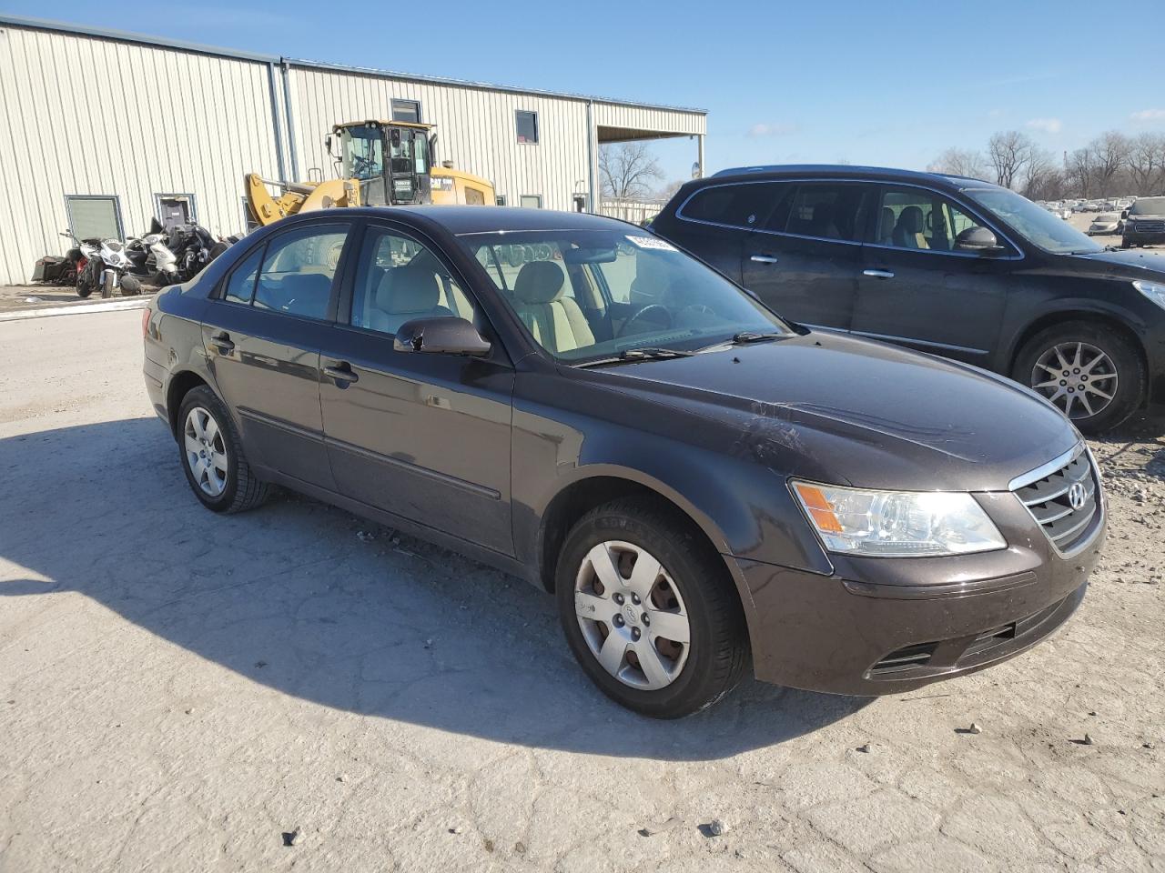 2010 Hyundai Sonata VIN 5NPET4AC4AH591242 Copart auction photo, side damage thumbnail 4
