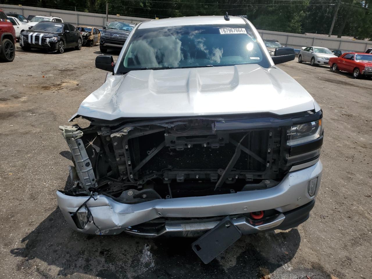 2017 Chevrolet Silverado VIN 3GCUKSEC3HG499622 Copart auction photo, all over damage thumbnail 5
