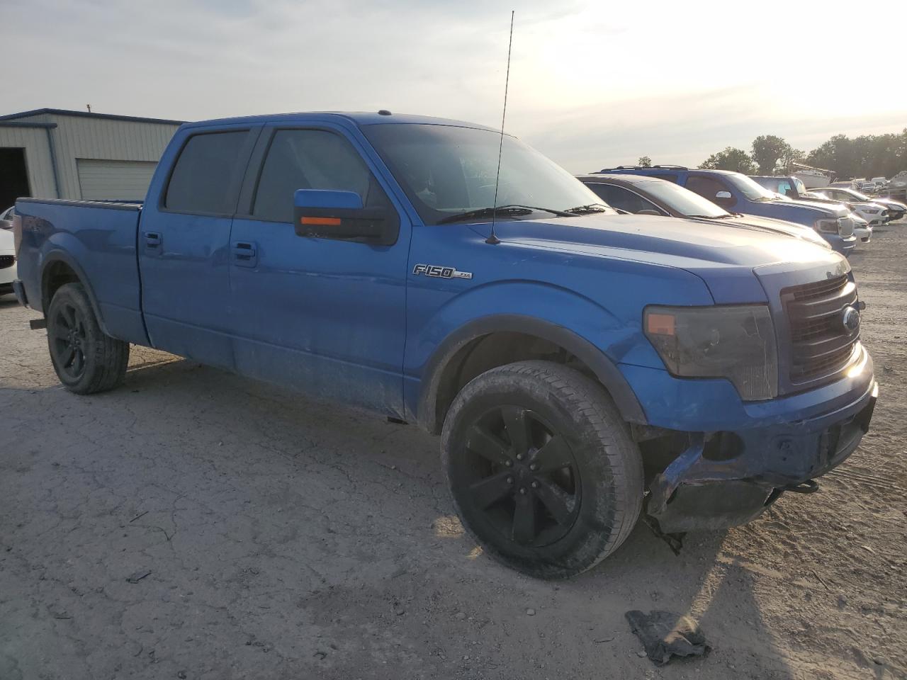 2014 Ford F-150 VIN 1FTFW1ET7EKF97063 Copart auction photo, all over damage thumbnail 4