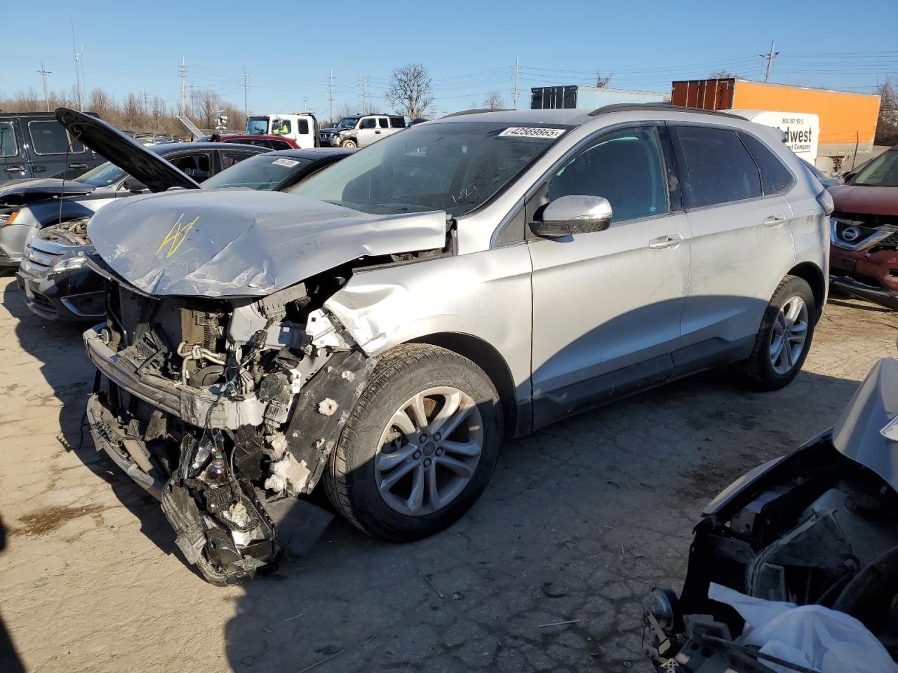2015 Ford Edge VIN 2FMTK4J96FBC38773