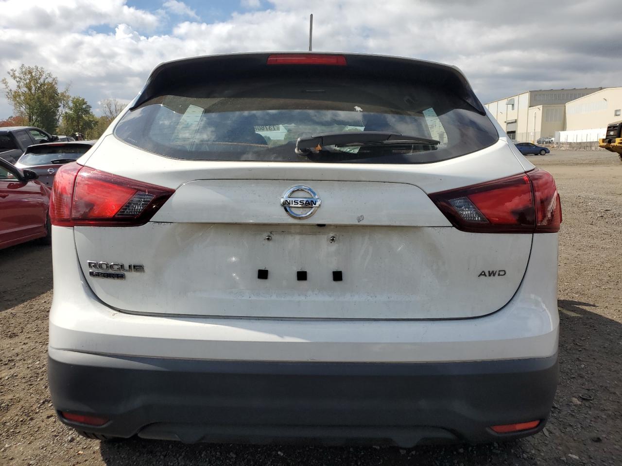 2019 Nissan Rogue VIN JN1BJ1CR6KW341766 Copart auction photo, side / mechanical damage thumbnail 6