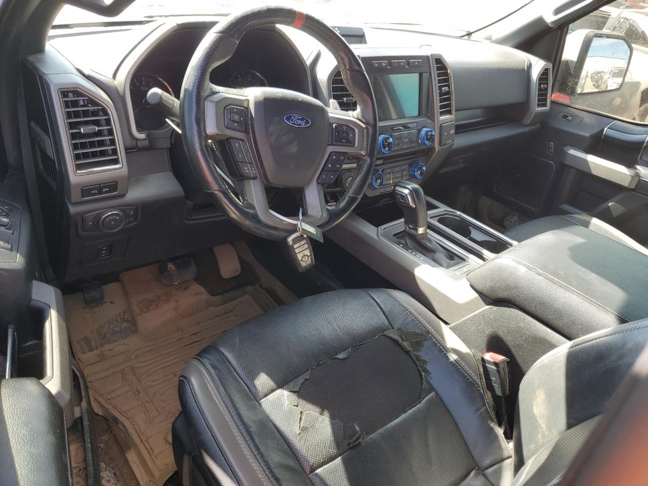 2018 Ford F-150 VIN 1FTFW1RG8JFC75872 Copart auction photo, water/flood damage thumbnail 8