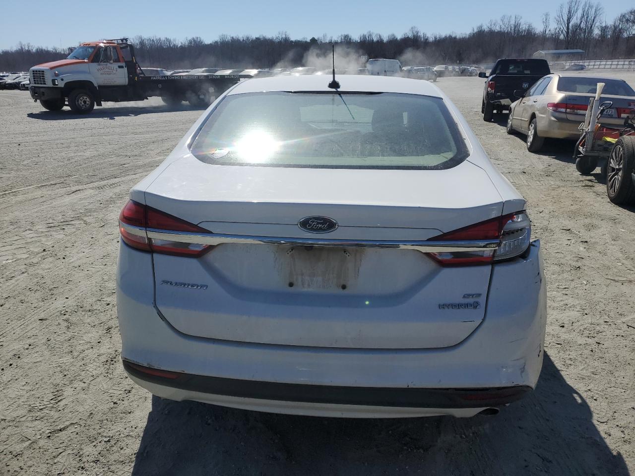 2017 Ford Fusion VIN 3FA6P0LU5HR299989 Copart auction photo, front end damage thumbnail 6