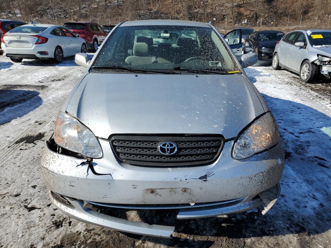 2007 Toyota Corolla VIN 1NXBR32E57Z893127 Copart auction photo, front end damage thumbnail 5
