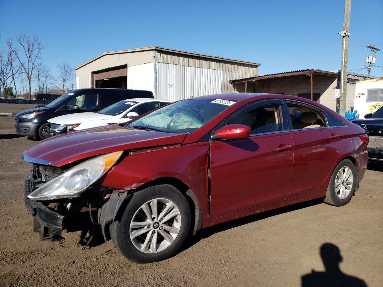 2013 Hyundai Sonata VIN 5NPEB4ACXDH550542