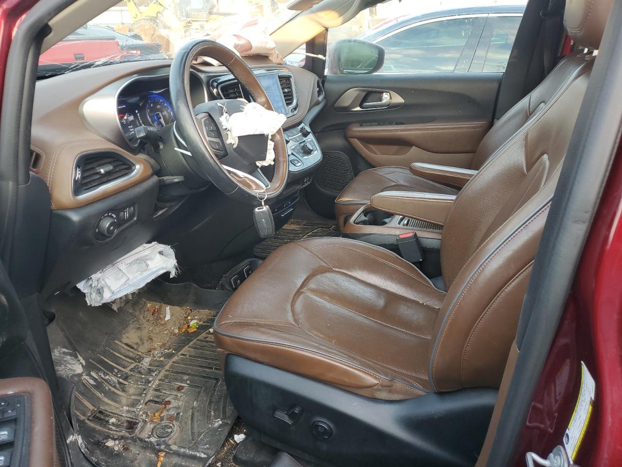 2017 Chrysler Pacifica VIN 2C4RC1GG5HR643212 Copart auction photo, side / front end damage thumbnail 7