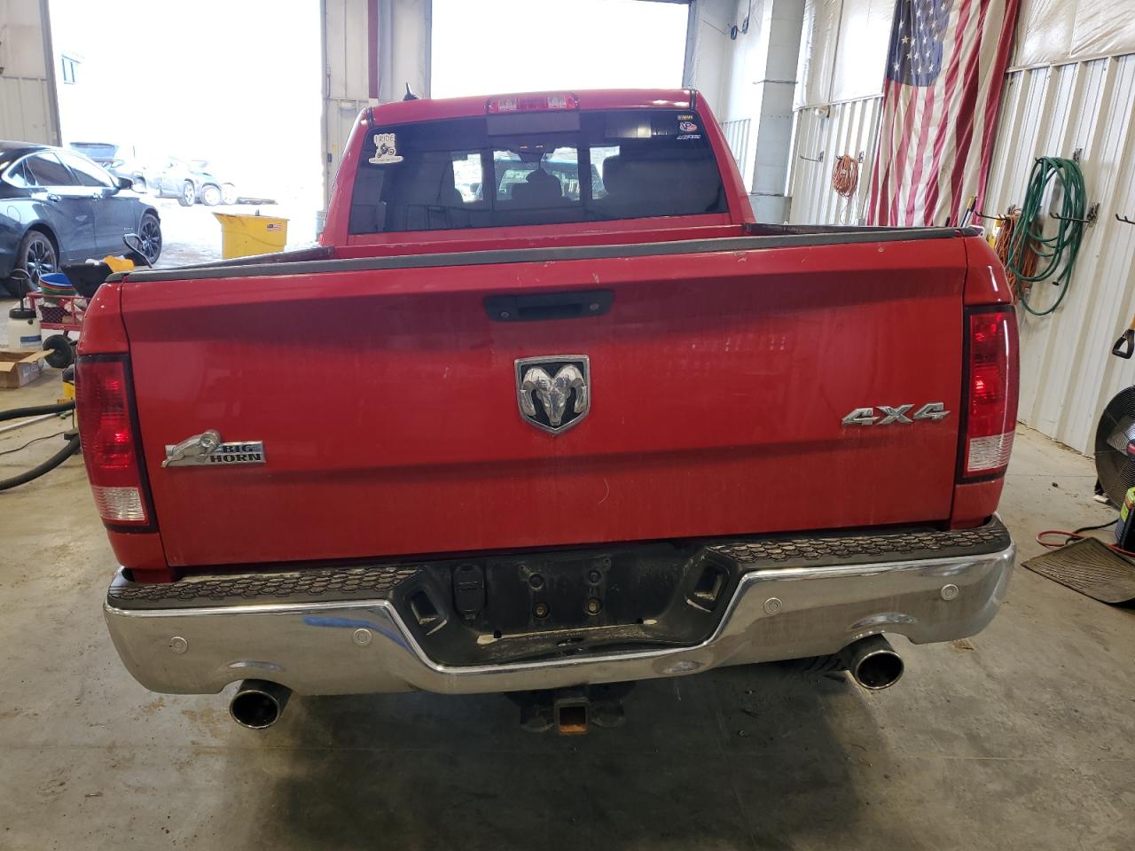 2016 RAM 1500 VIN 1C6RR7GT0GS411748 Copart auction photo, front end / side damage thumbnail 6
