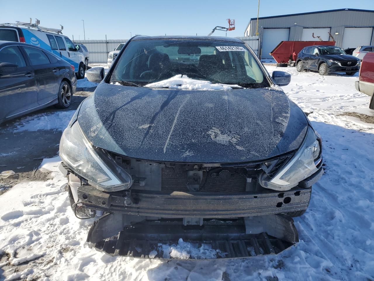 2016 Nissan Sentra VIN 3N1AB7AP1GY236937 Copart auction photo, rollover / front end damage thumbnail 5