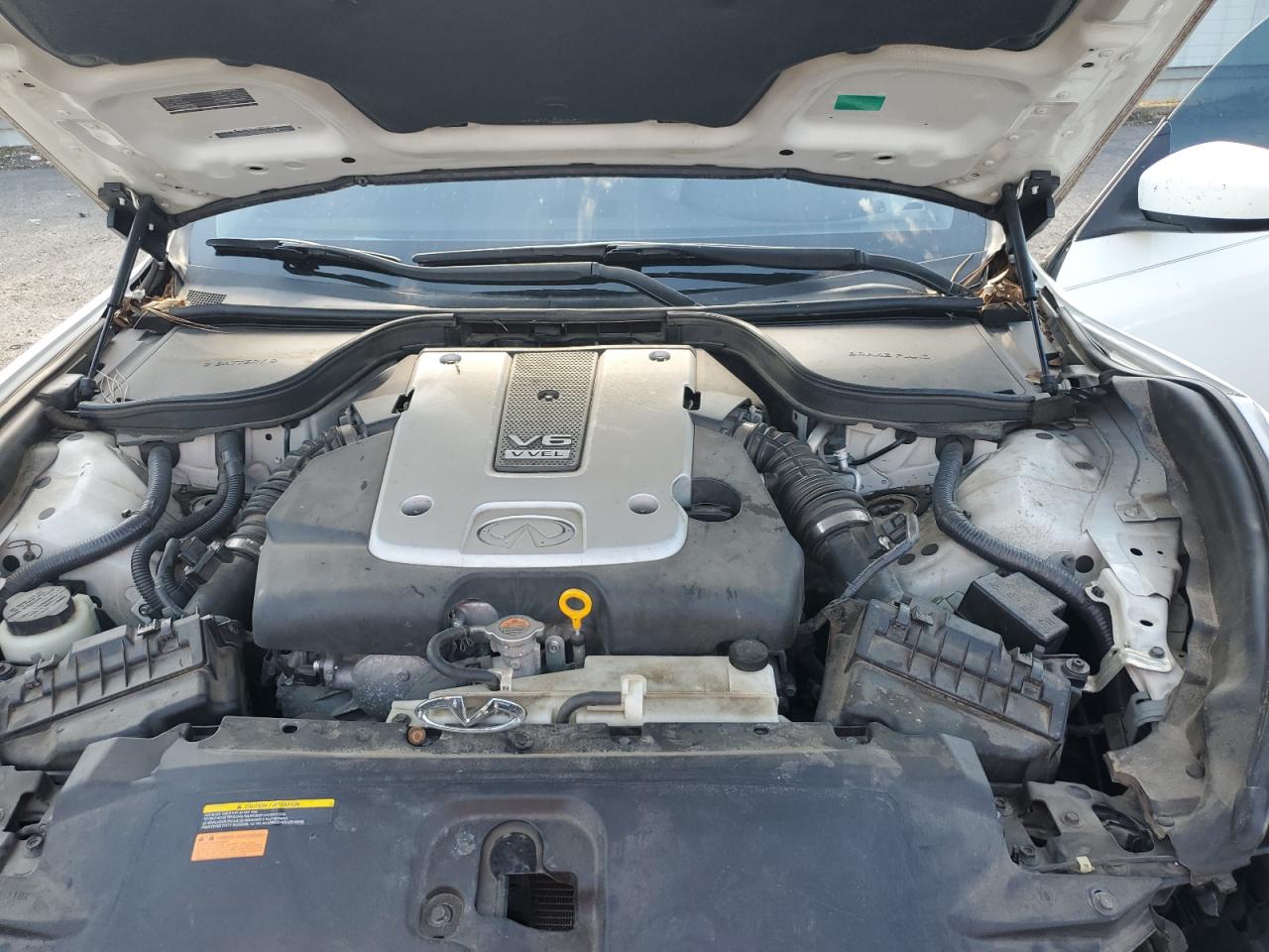 2014 Infiniti Q60 VIN JN1CV6FE5EM902151 Copart auction photo, front end damage thumbnail 13