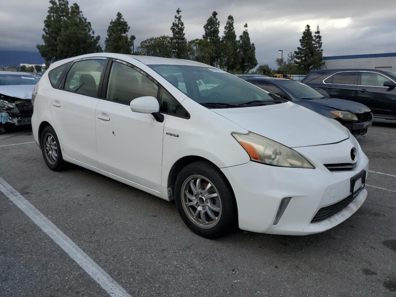 2012 Toyota Prius VIN JTDZN3EU4C3043345 Copart auction photo, mechanical damage thumbnail 4