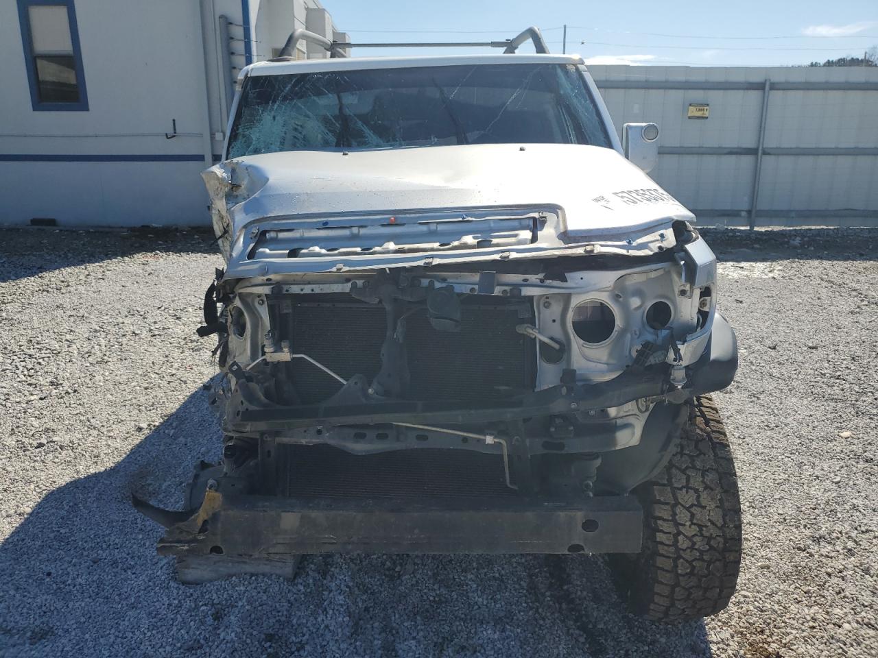 2008 Toyota FJ Cruiser VIN JTEBU11F18K052769 Copart auction photo, rollover damage thumbnail 5