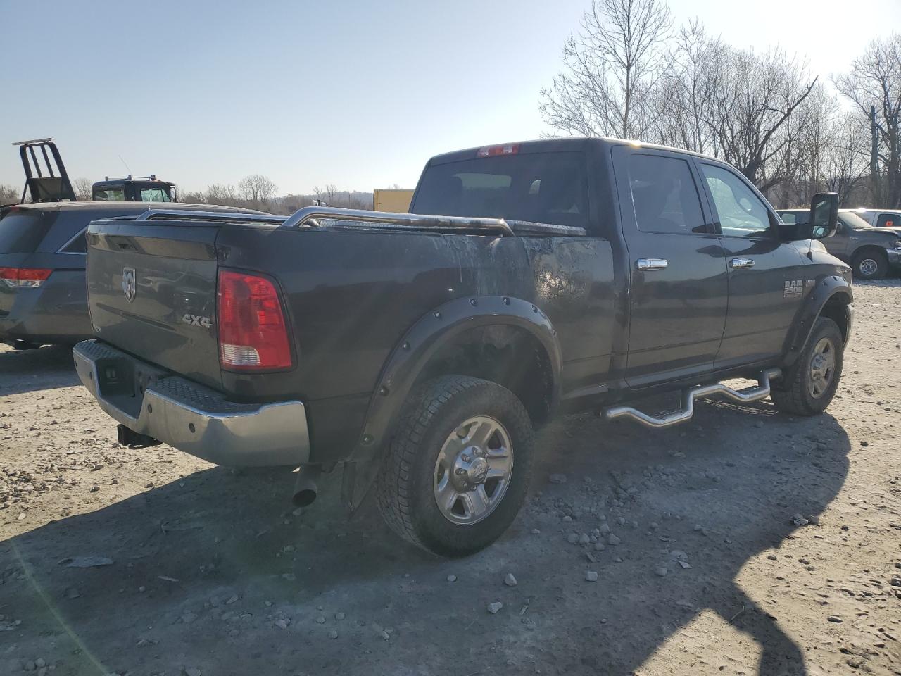 2017 RAM 2500 VIN 3C6UR5CJ2HG553644 Copart auction photo, burn damage thumbnail 3