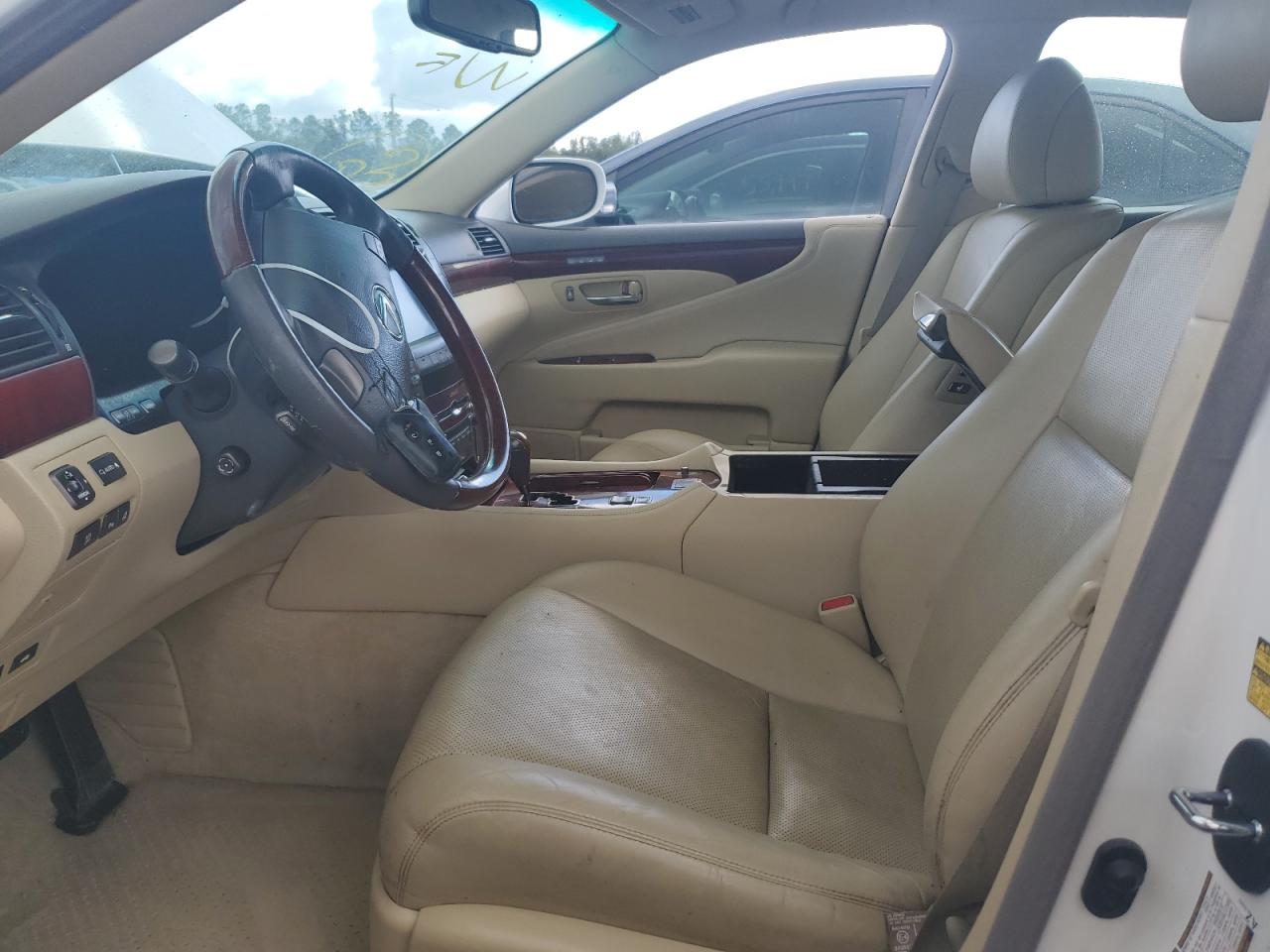 2009 Lexus LS VIN JTHBL46FX95088332 Copart auction photo, water/flood damage thumbnail 7