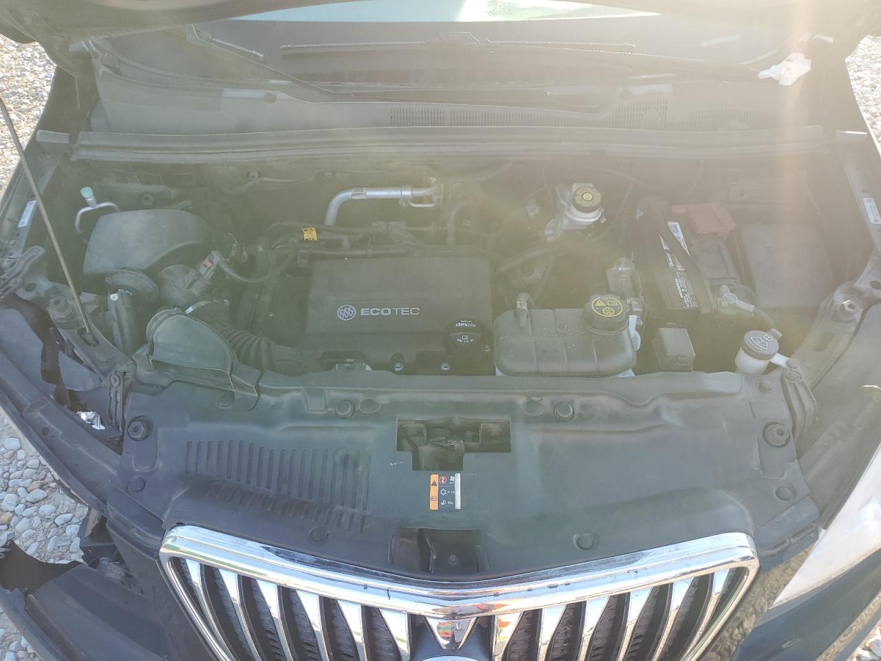 2015 Buick Encore VIN KL4CJBSB6FB123667 Copart auction photo, front end damage thumbnail 13