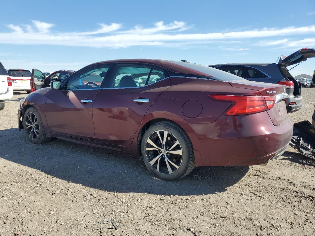 2017 Nissan Maxima VIN 1N4AA6AP5HC449450 Copart auction photo, front end / undercarriage damage thumbnail 2
