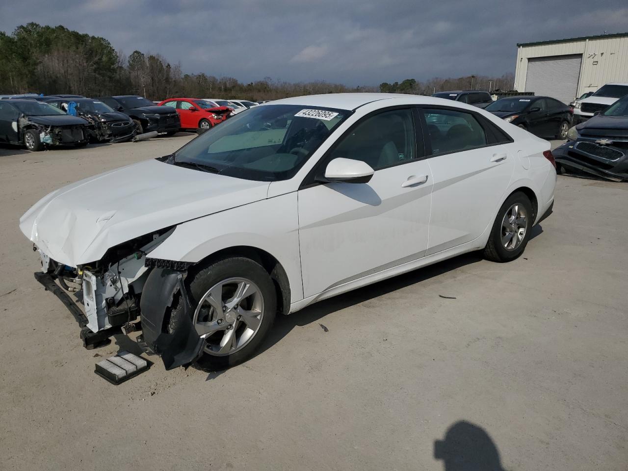 2021 Hyundai Elantra VIN 5NPLL4AG7MH041631