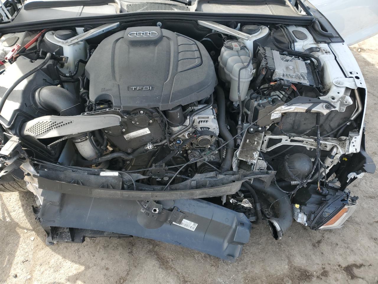 2019 Audi A5 VIN WAUTNAF51KA046325 Copart auction photo, front end damage thumbnail 11